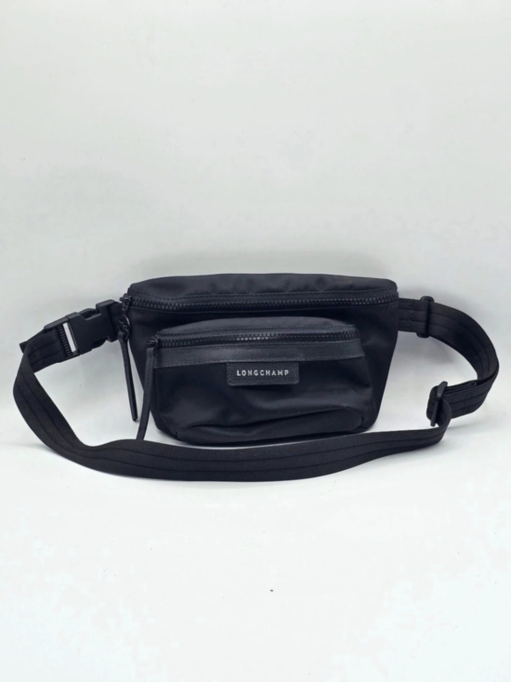 Longchamp Le Pliage Energy Nylon Belt Bag Black